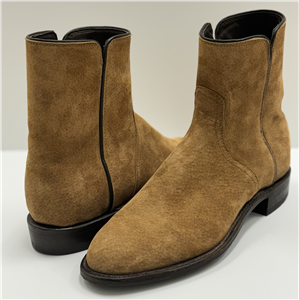 FS Men's Shorty Roper Tan Suede Boar Boots